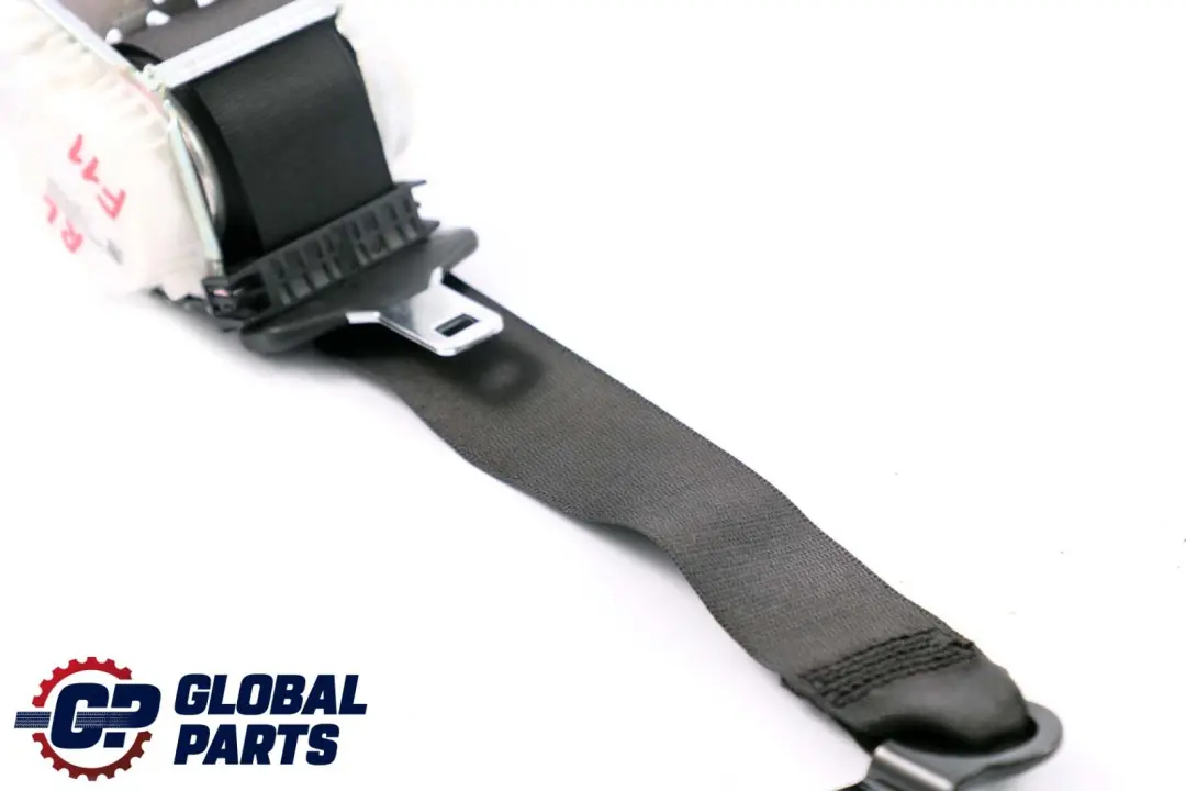 BMW F11 Touring Upper Seat Belt Black Rear Left N/S - SKU 7285867 - Part number 7285867