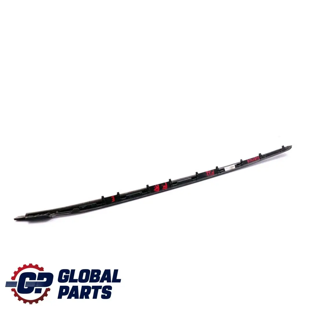 Delantero Derecho Parabrisas Moldura de goteo Trim para BMW F32 F82 M4 con número de pieza 7285928 BMW F32 F82 M4 Delantero Derecho Parabrisas Moldura de goteo Trim - SKU 7285928 - Número de pieza 7285928