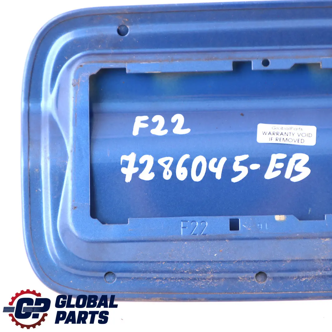 Coperchio Sportello Riempimento Estorilblau Estori Blue B45 per BMW Serie 2 F22 LCI con numero di parte 7286045 BMW Serie 2 F22 LCI Coperchio Sportello Riempimento Estorilblau Estori Blue B45 - SKU 7286045-EB - Numero di parte 7286045