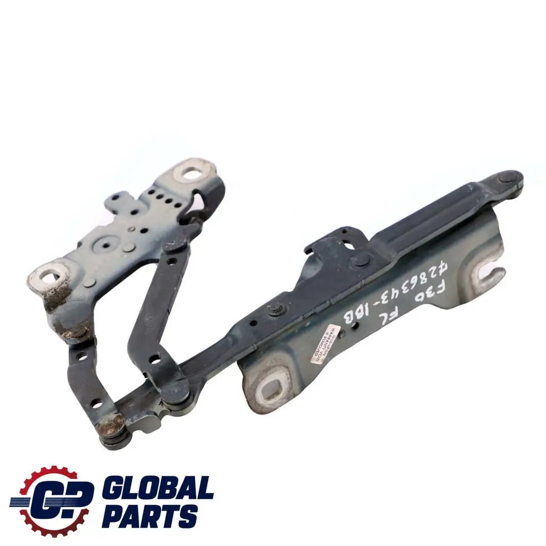 BMW F20 F30 F32 F80 Motor Hauben Scharnier Vorne Links Imperial Blau - A89 - SKU 7286343-IBB - Teilenummer 7286343