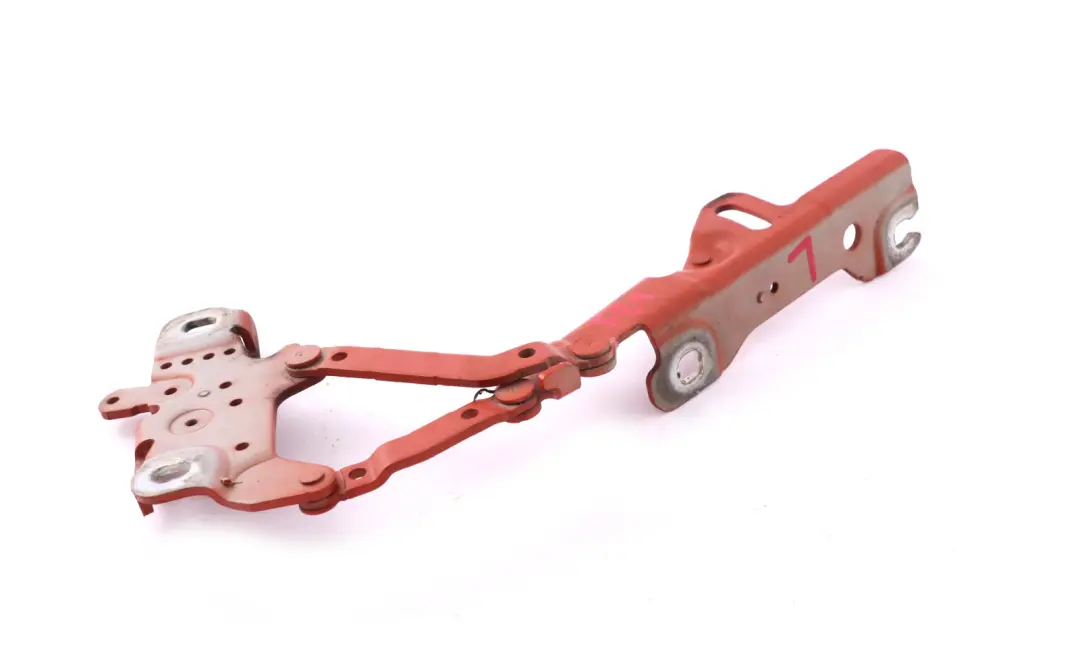 Front Bonnet Hood Hinge Left Valencia Orange to BMW 1 2 3 Series F20 F22 F30 F31 with Part number 7286343 BMW 1 2 3 Series F20 F22 F30 F31 Front Bonnet Hood Hinge Left Valencia Orange - SKU 7286343-ORG - Part number 7286343