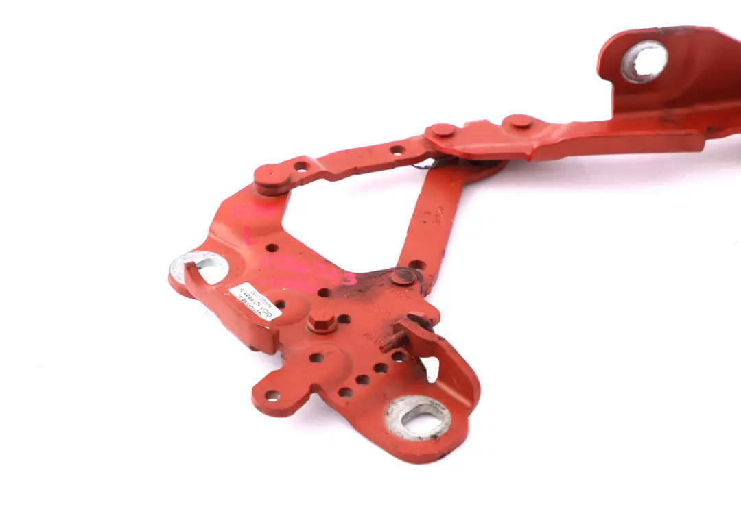 Front Bonnet Hood Hinge Left Valencia Orange to BMW 1 2 3 Series F20 F22 F30 F31 with Part number 7286343 BMW 1 2 3 Series F20 F22 F30 F31 Front Bonnet Hood Hinge Left Valencia Orange - SKU 7286343-ORG - Part number 7286343