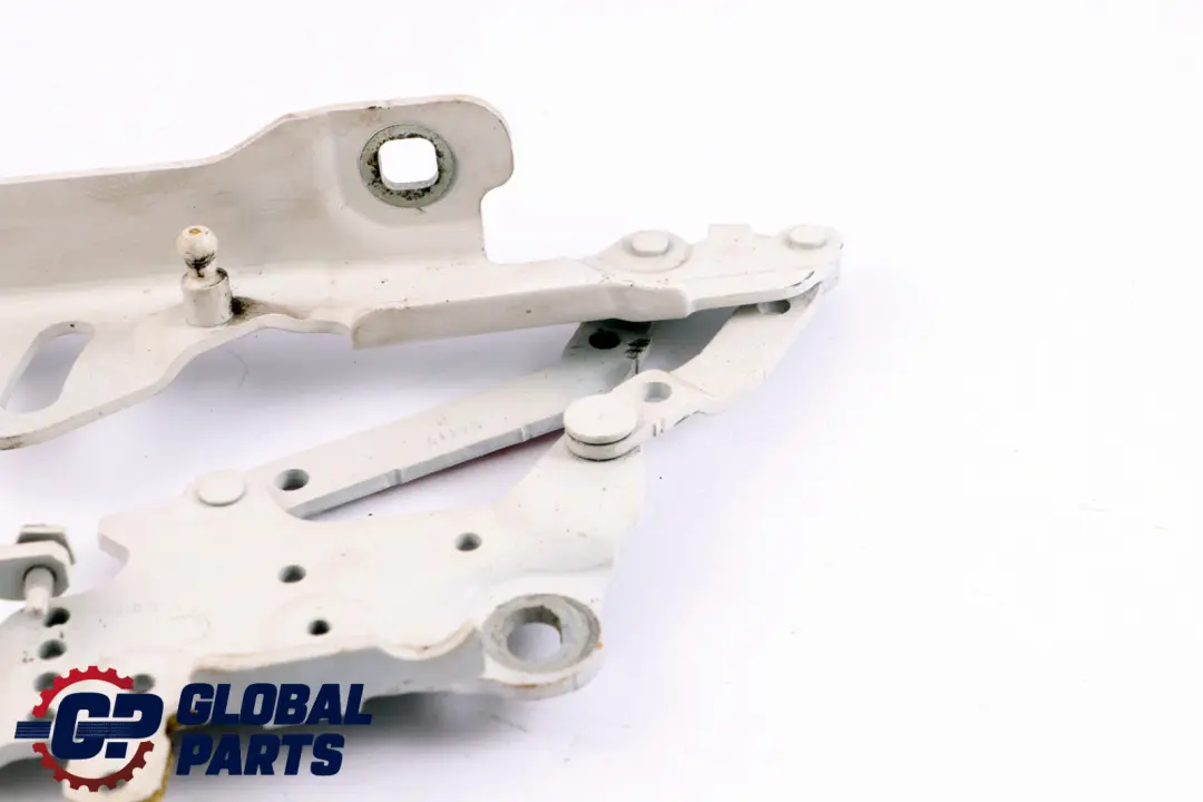 BMW F20 F22 F30 F31 Front Bonnet Hood Hinge Right O/S Alpinweiss 3 - SKU 7286344-AW - Part number 7286344