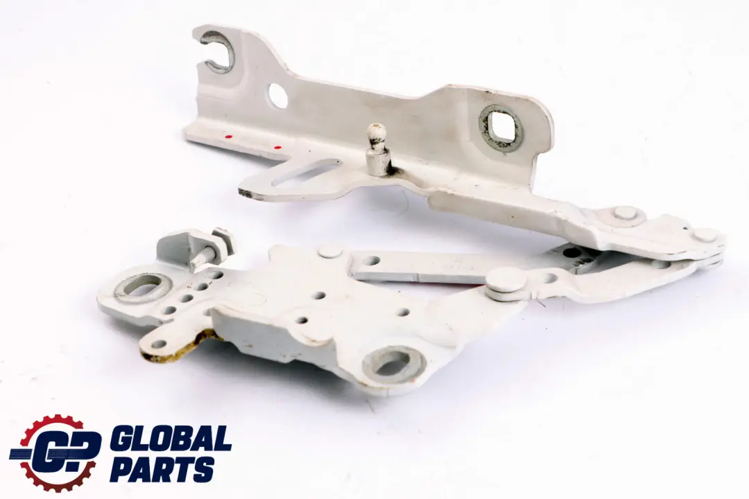 BMW F20 F22 F30 F31 Front Bonnet Hood Hinge Right O/S Alpinweiss 3 - SKU 7286344-AW - Part number 7286344