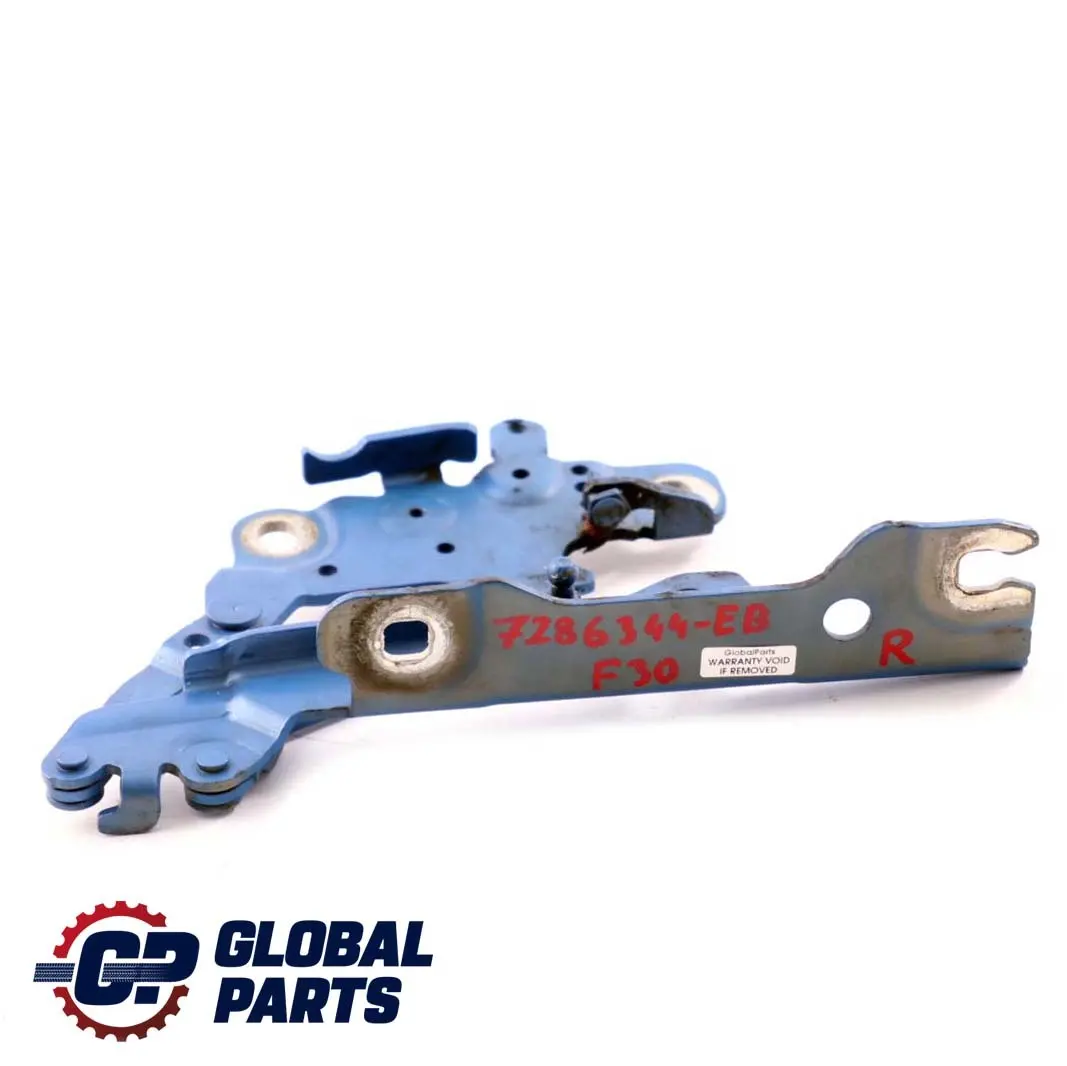 Cerniera Cofano Anteriore Destra Estorilblau Blu per BMW F20 F22 F30 F31 con numero di parte 7286344 BMW F20 F22 F30 F31 Cerniera Cofano Anteriore Destra Estorilblau Blu - SKU 7286344-EB - Numero di parte 7286344