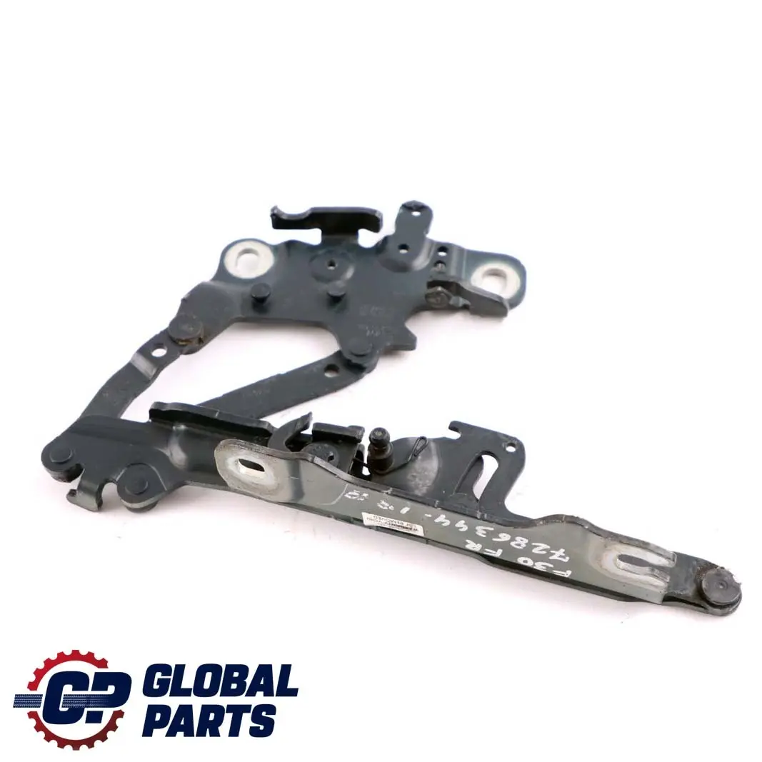 BMW F20 F30 F32 Front Bonnet Hood Hinge Right O/S Imperial Blau Brillant A89 - SKU 7286344-IBB - Part number 7286344