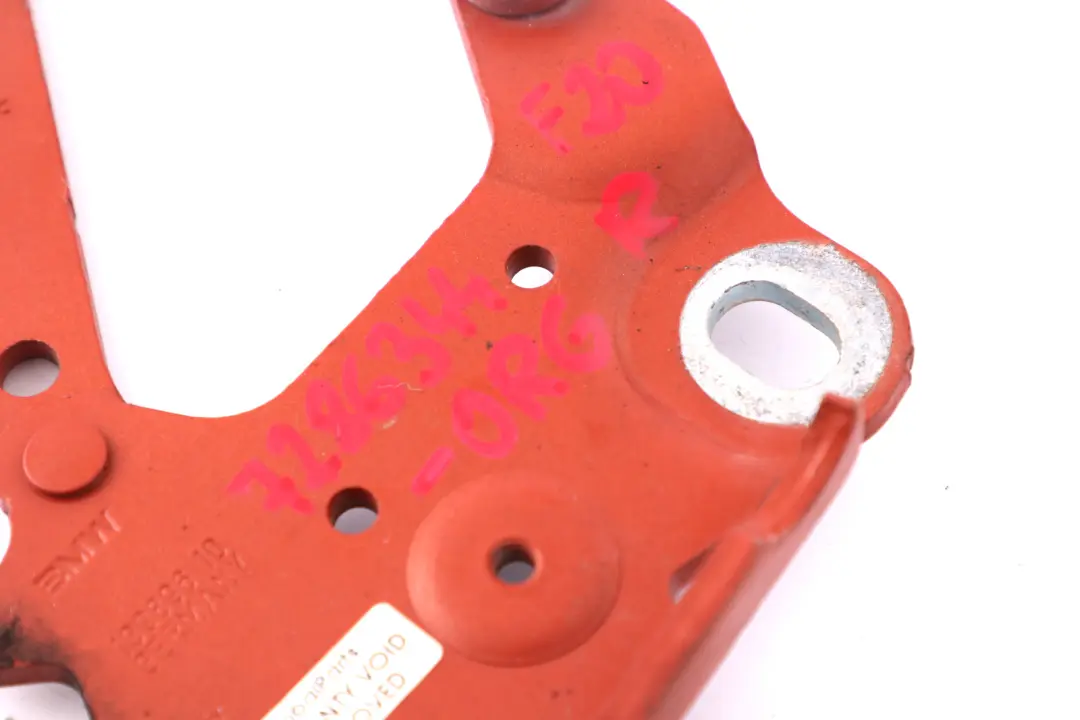 BMW 1 2 3 Series F20 F22 F30 F31 Front Bonnet Hood Hinge Right Valencia Orange - SKU 7286344-ORG - Part number 7286344