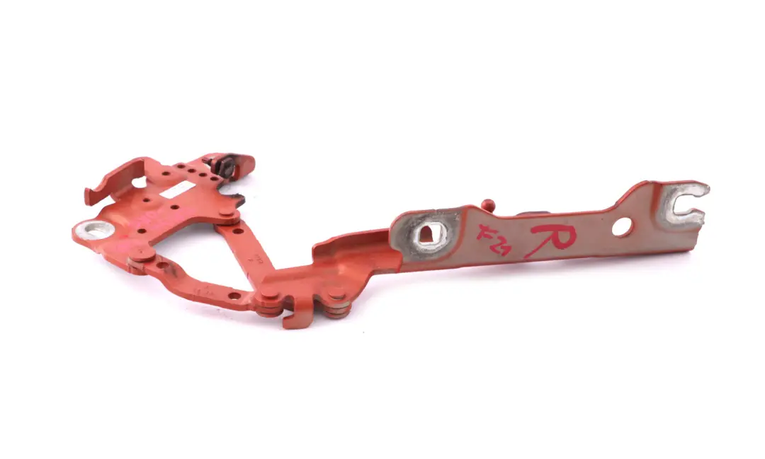 BMW 1 2 3 Series F20 F22 F30 F31 Front Bonnet Hood Hinge Right Valencia Orange - SKU 7286344-ORG - Part number 7286344