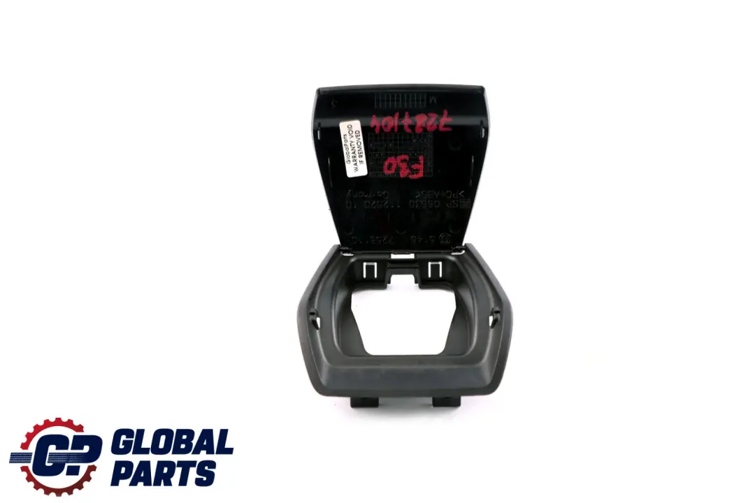 BMW F30 F32 F80 F82 Kindersitz Isofix Abdeckung hinten schwarz 7256110 - SKU 7287104 - Teilenummer 7287104