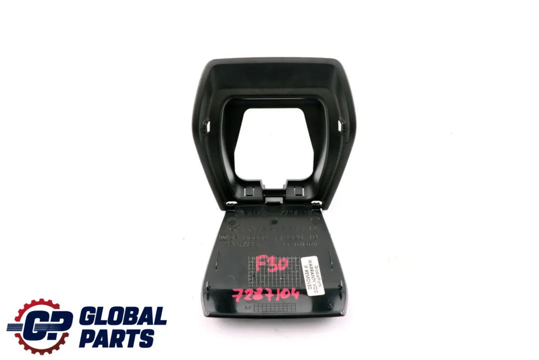 BMW F30 F32 F80 F82 Kindersitz Isofix Abdeckung hinten schwarz 7256110 - SKU 7287104 - Teilenummer 7287104