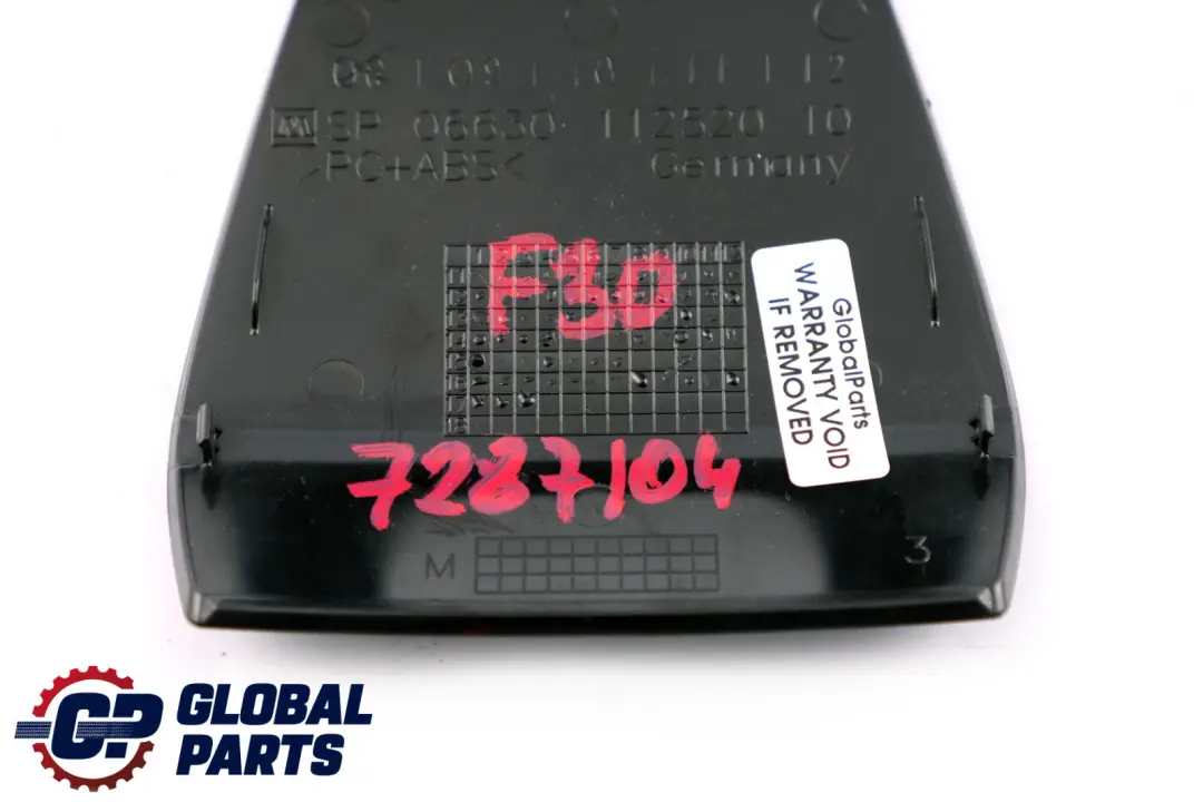 BMW F30 F32 F80 F82 Kindersitz Isofix Abdeckung hinten schwarz 7256110 - SKU 7287104 - Teilenummer 7287104