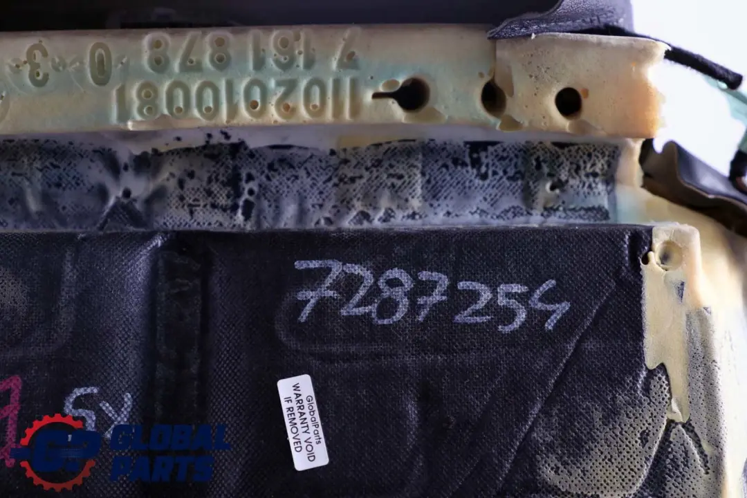 BMW X5 X6 E70 E71 Sitzheizung Sport Vordersitz Bezug Links Rechts Leder Oyster - SKU 7287254 - Teilenummer 7287254