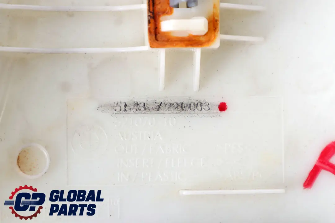 Blende C Säule Links Everestgrau Grau 7221003 für BMW 3 er F30 mit Teilenummer 7288225 BMW 3 er F30 Blende C Säule Links Everestgrau Grau 7221003 - SKU 7288225 - Teilenummer 7288225