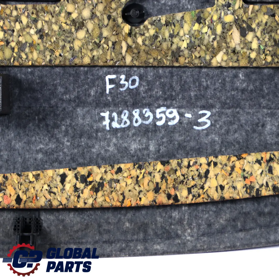 Window Parcel Shelf Loading Cover Schwarz Black to BMW 3 F30 F80 M3 3 Rear with Part number 7288359 BMW 3 F30 F80 M3 3 Rear Window Parcel Shelf Loading Cover Schwarz Black - SKU 7288359-3 - Part number 7288359