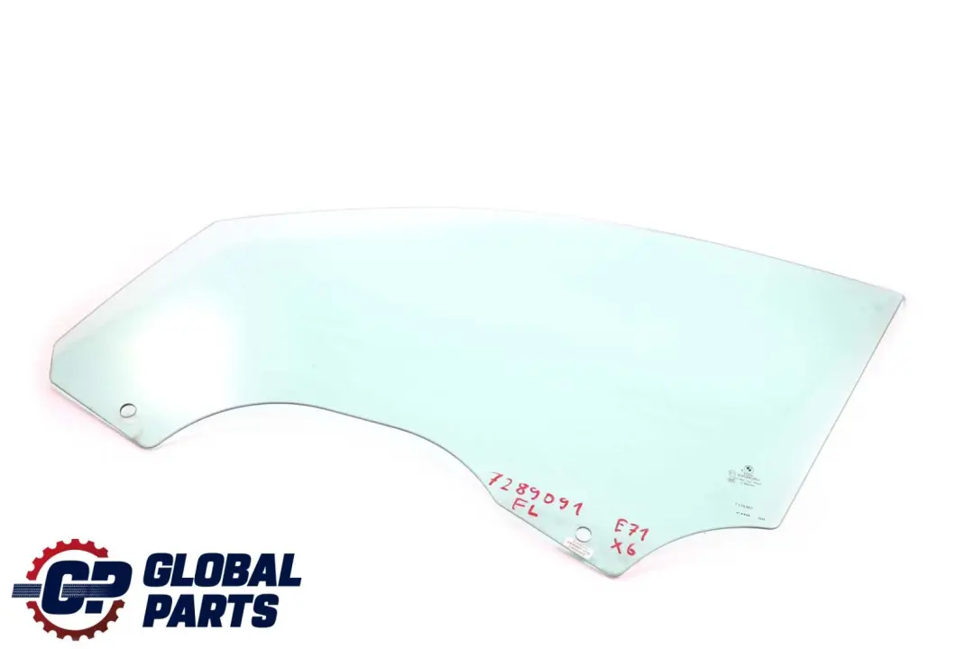 BMW X6 E71 Delantero Izquierdo Puerta Lado Verde Cristal AS2 - SKU 7289091 - Número de pieza 7289091