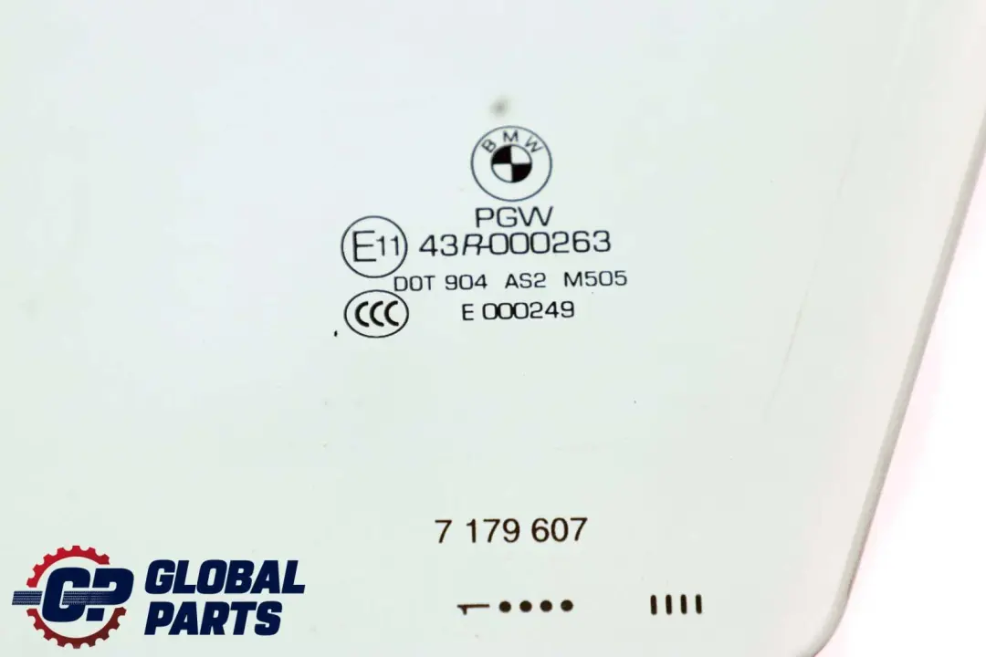 Anteriore Sinistra Porta Lato Verde Vetro Finestra AS2 per BMW X6 E71 con numero di parte 7289091 BMW X6 E71 Anteriore Sinistra Porta Lato Verde Vetro Finestra AS2 - SKU 7289091 - Numero di parte 7289091