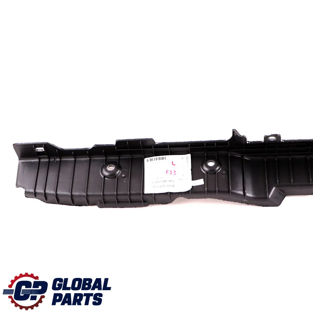 Boot Trunk Floor Left Side Trim Cover Panel per BMW F33 F83 M4 con numero di parte 7289127 BMW F33 F83 M4 Boot Trunk Floor Left Side Trim Cover Panel - SKU 7289127 - Numero di parte 7289127