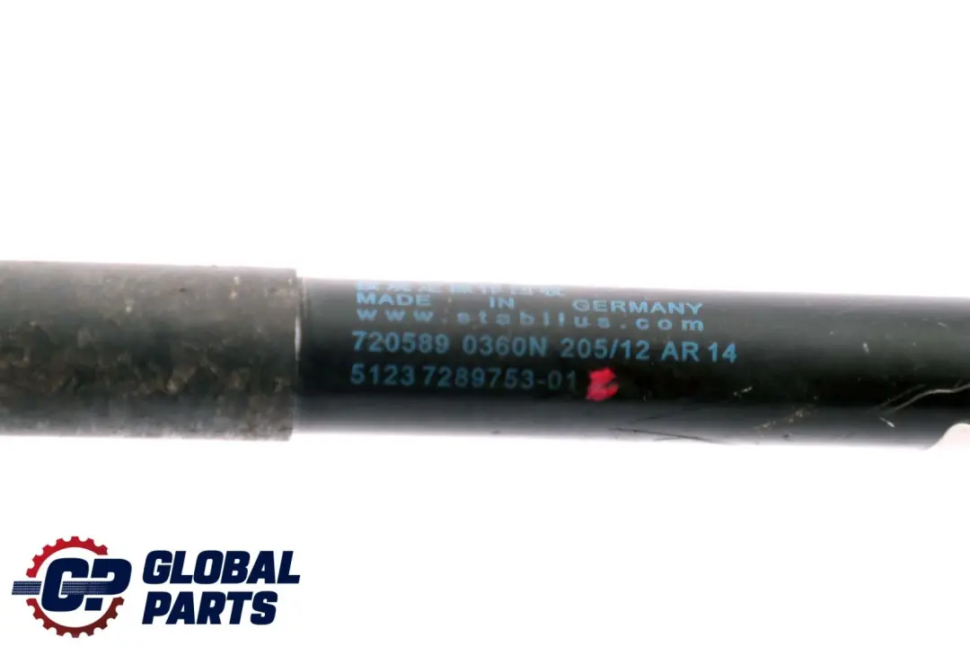 BMW F01 F02 Gas Filled Strut Motor Capó Pasivo K3 - SKU 7289753 - Número de pieza 7289753