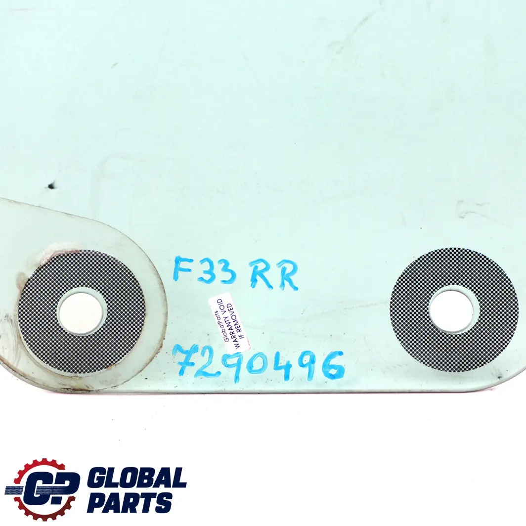 Right O/S Side Window Glass AS2 to BMW F33 F83 M4 Rear with Part number 7290496 BMW F33 F83 M4 Rear Right O/S Side Window Glass AS2 - SKU 7290496 - Part number 7290496
