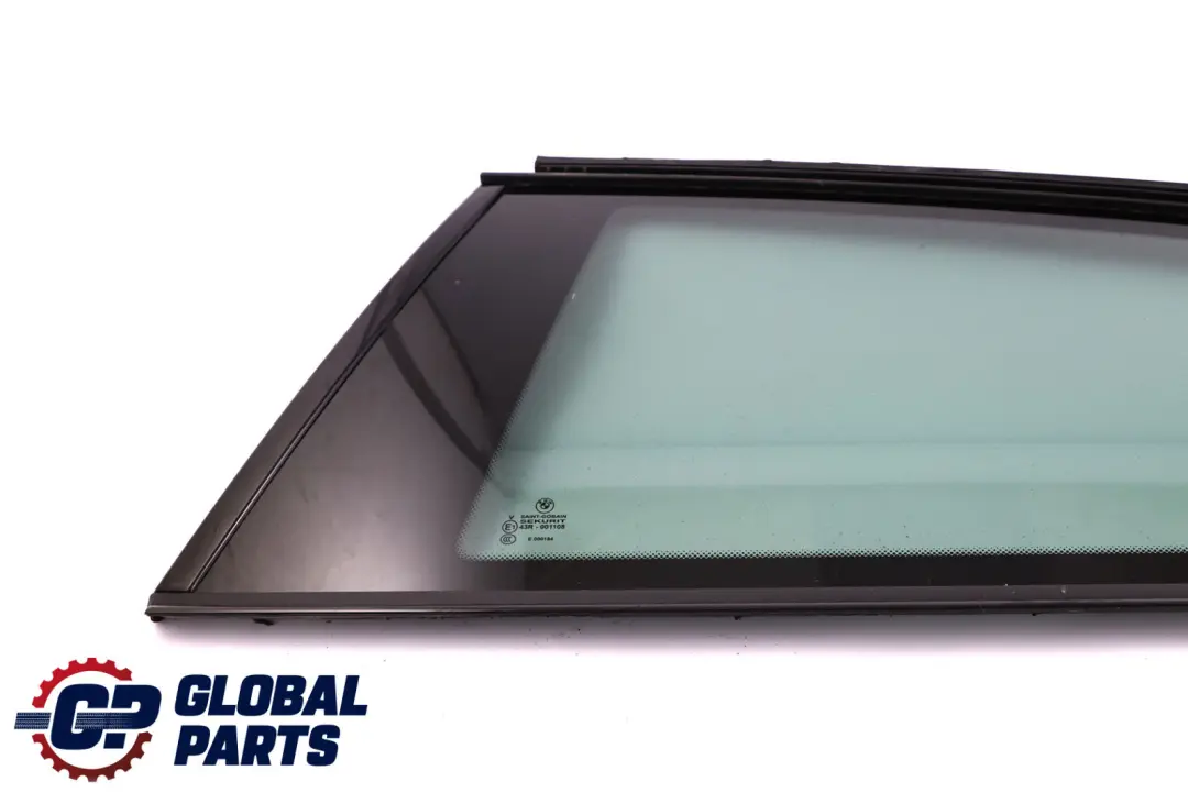 Cristal Ventana Trasera Izquierda N/S Negro Strip para BMW F21 F21N LCI con número de pieza 7290537 BMW F21 F21N LCI Cristal Ventana Trasera Izquierda N/S Negro Strip - SKU 7290537-1 - Número de pieza 7290537