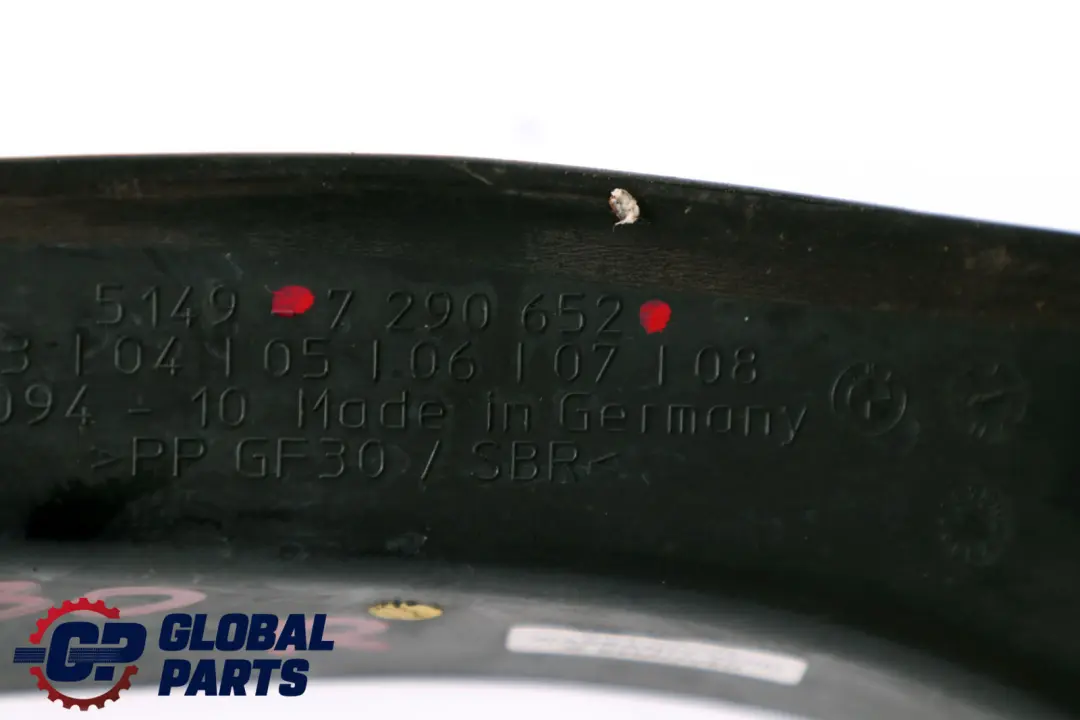 BMW F30 F80 M3 Blende Wasserrinne Rechts - SKU 7290652 - Teilenummer 7290652