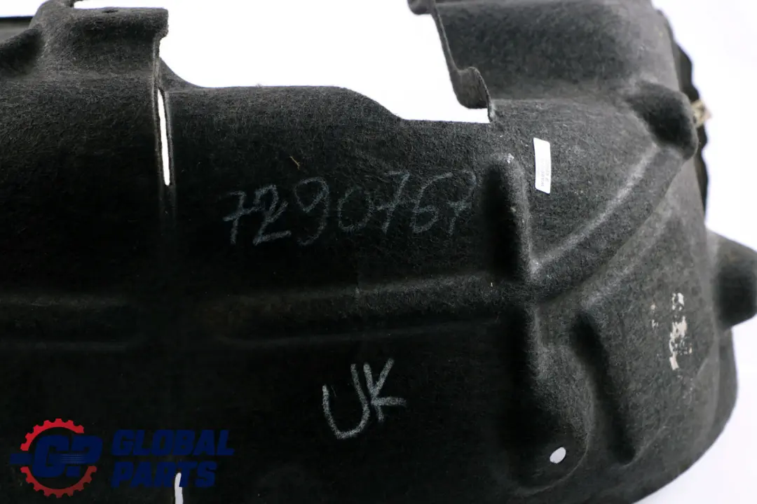 trasera izquierda cubierta del paso rueda Splash Vivienda Trim para Mini F55 con número de pieza 7290767 Mini F55 trasera izquierda cubierta del paso rueda Splash Vivienda Trim - SKU 7290767 - Número de pieza 7290767