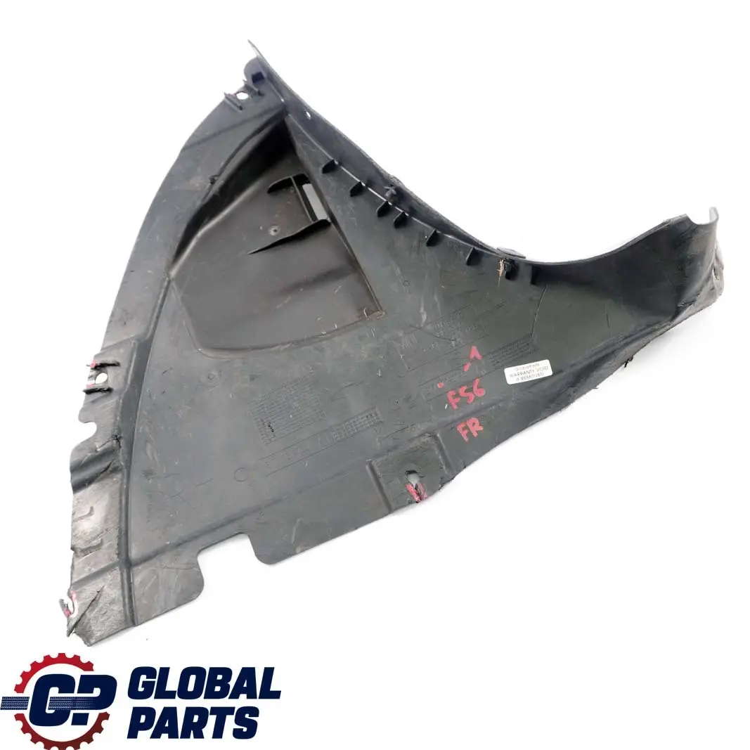 Copertura Passaruota Conchiglia Davanti Destra per Mini Cooper F55 F56 con numero di parte 7290790 Mini Cooper F55 F56 Copertura Passaruota Conchiglia Davanti Destra - SKU 7290790-1 - Numero di parte 7290790