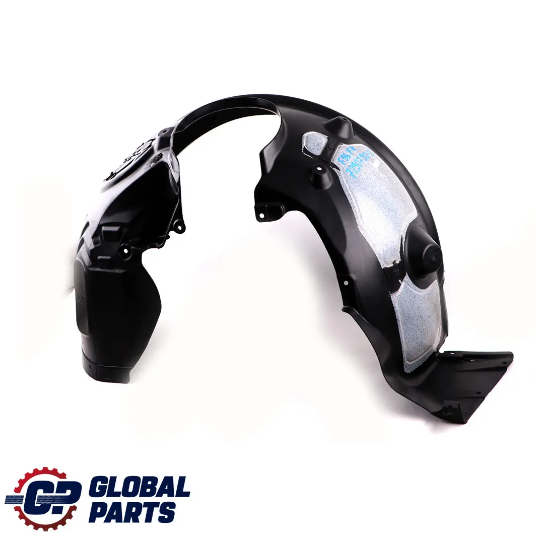 Front Right O/S Wheel Arch Cover Splash Shield to Mini Cooper F55 F56 with Part number 7290790 Mini Cooper F55 F56 Front Right O/S Wheel Arch Cover Splash Shield - SKU 7290790-2 - Part number 7290790