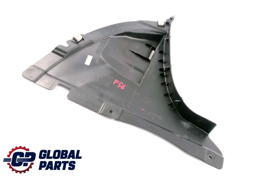 Front Right O/S Wheel Arch Lower Trim Cover to Mini Cooper F55 F56 with Part number 7290790 Mini Cooper F55 F56 Front Right O/S Wheel Arch Lower Trim Cover - SKU 7290790 - Part number 7290790