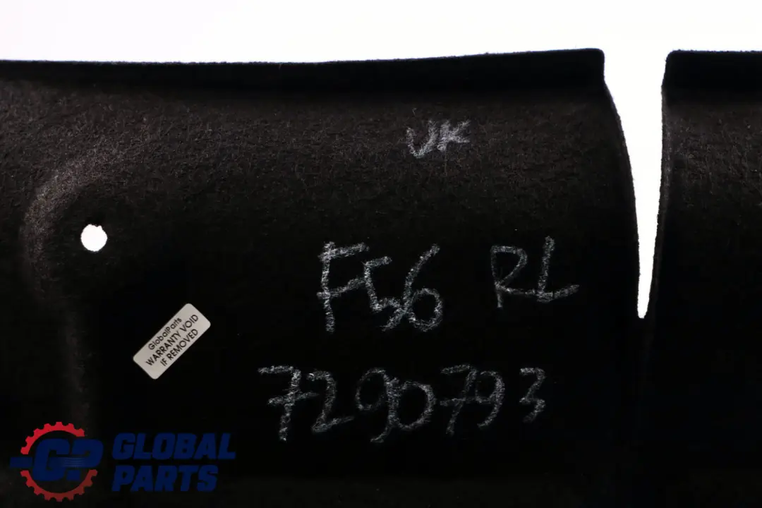 Cubre Paso De Rueda Embellecedor Trasero Izquierdo para Mini Cooper F56 F57 con número de pieza 7290793 Mini Cooper F56 F57 Cubre Paso De Rueda Embellecedor Trasero Izquierdo - SKU 7290793 - Número de pieza 7290793