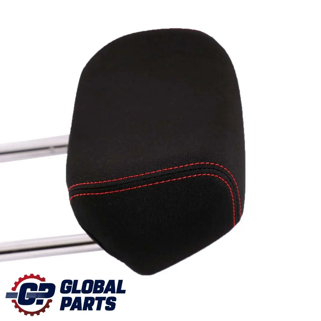 BMW F20 F30 Appui-tête de siège arrière gauche droit Tissu Anthracite Rouge - SKU 7290999 - Numéro de pièce 7290999