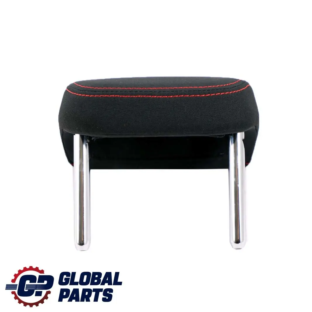 Reposacabezas Central Asiento Trasero Tela Rojo Antracita para BMW F20 F30 con número de pieza 7291122 BMW F20 F30 Reposacabezas Central Asiento Trasero Tela Rojo Antracita - SKU 7291122 - Número de pieza 7291122