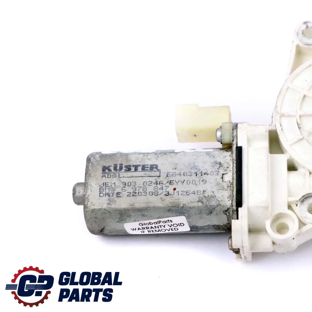 BMW 1 E88 Türfensterheber Motor elektrisch hinten links - SKU 7291451 - Teilenummer 6978847