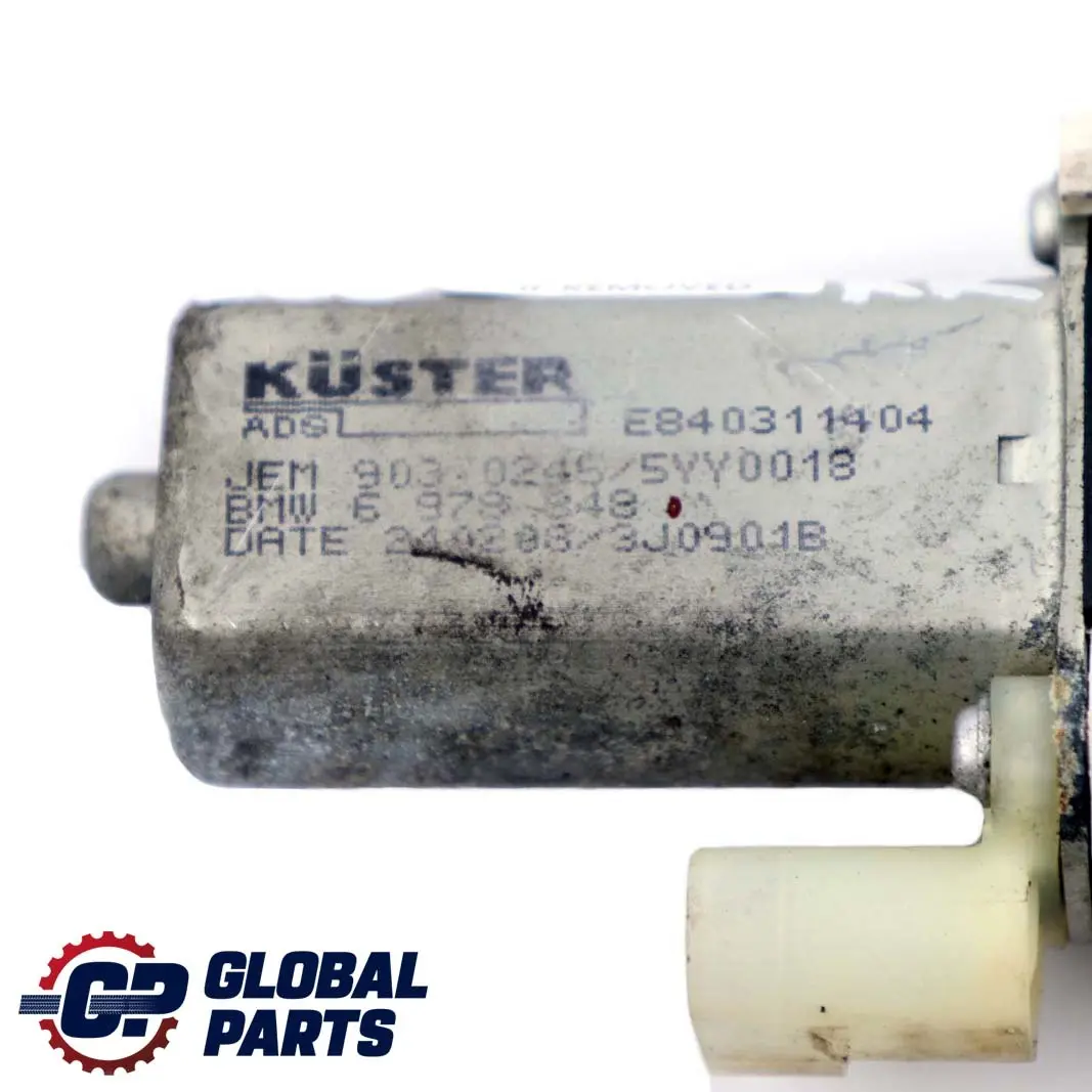 Door Window Lifter Motor Electric Rear Right O/S 6978848 to BMW E88 with Part number 7291452 BMW E88 Door Window Lifter Motor Electric Rear Right O/S 6978848 - SKU 7291452 - Part number 7291452