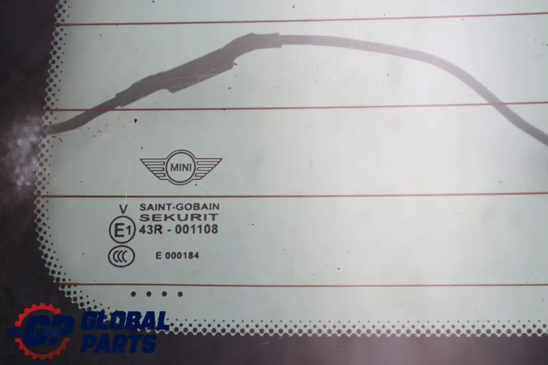 MINI Cooper One R50 Szyba Tył Tylna AS3 - SKU 7291975 - Numer Części 7291975