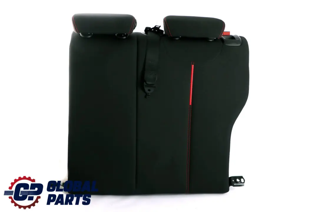 Asiento Trasero Izquierdo Funda Respaldo Tela Negro Rojo para BMW F20 F21 con número de pieza 7292592 BMW F20 F21 Asiento Trasero Izquierdo Funda Respaldo Tela Negro Rojo - SKU 7292592 - Número de pieza 7292592