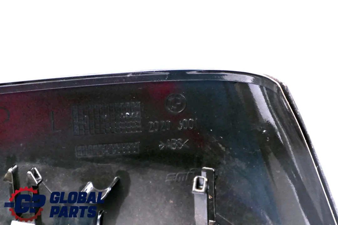 Tapa Carcasa Espejo Retrovisor Izquierdo Negro Zafiro 475 para BMW F20 F30 con número de pieza 7292745 BMW F20 F30 Tapa Carcasa Espejo Retrovisor Izquierdo Negro Zafiro 475 - SKU 7292745-BS - Número de pieza 7292745