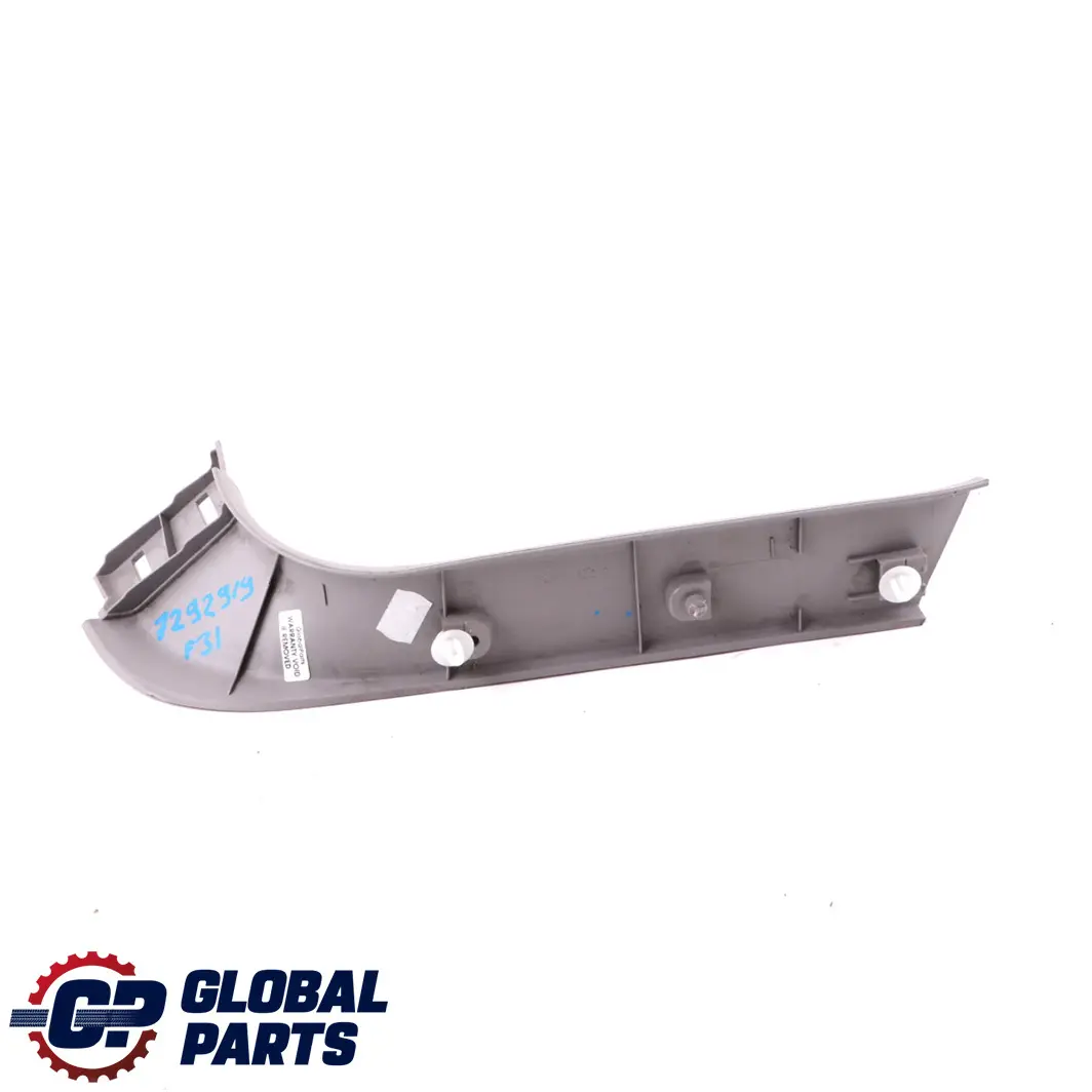 Słupek Osłona Bagażnika Lewy Szary do BMW F31 o numerze 7263137 BMW F31 Słupek Osłona Bagażnika Lewy Szary - SKU 7292919 - Numer Części 7263137