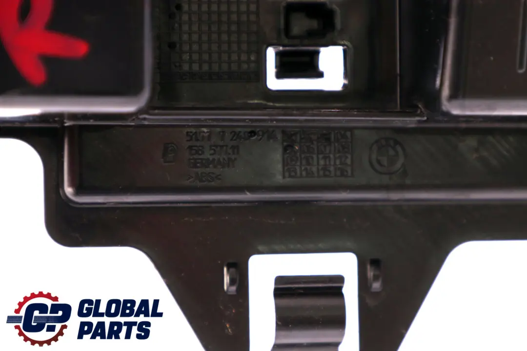 Holding Strip Soporte Juego R2 R3 R4 Derecha para BMW F20 F20N LCI con número de pieza 7293556 BMW F20 F20N LCI Holding Strip Soporte Juego R2 R3 R4 Derecha - SKU 7293556-3 - Número de pieza 7293556