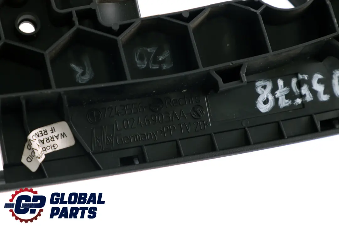 Vorn Rechts Vordersitz Schalter Aussen Blende / BMW F20 F22 F30 F31 - SKU 7293578 - Teilenummer 7293578