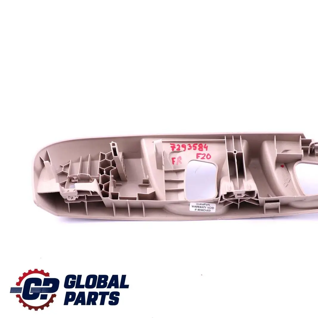 BMW 1 3 F20 F21 F30 Front Seat Trim Cover Outer Right O/S Oyster 7243554 - SKU 7293584 - Part number 7293584