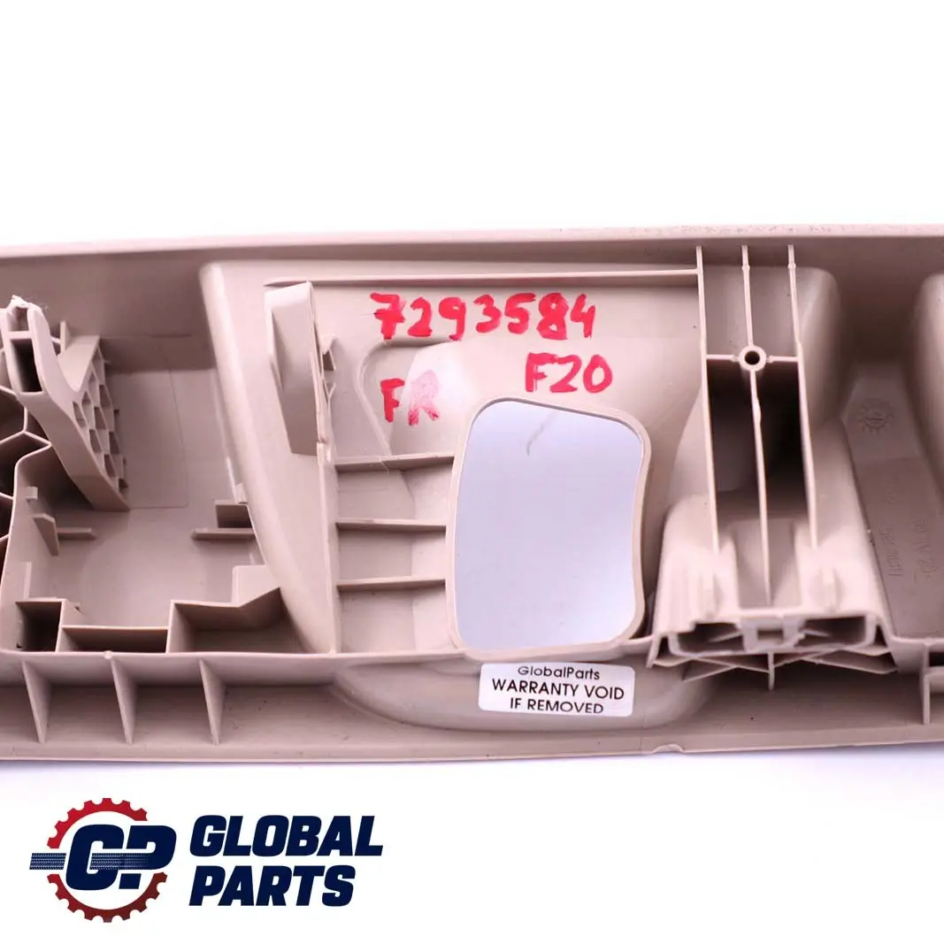 Front Seat Trim Cover Outer Right O/S Oyster 7243554 to BMW 1 3 F20 F21 F30 with Part number 7293584 BMW 1 3 F20 F21 F30 Front Seat Trim Cover Outer Right O/S Oyster 7243554 - SKU 7293584 - Part number 7293584