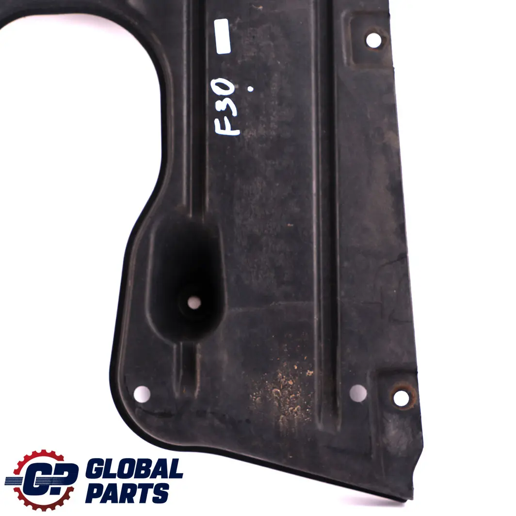 BMW F30 F32 anteriore destra Sottotelaio posteriore Assale Coprifango Diesel - SKU 7293610 - Numero di parte 7293610