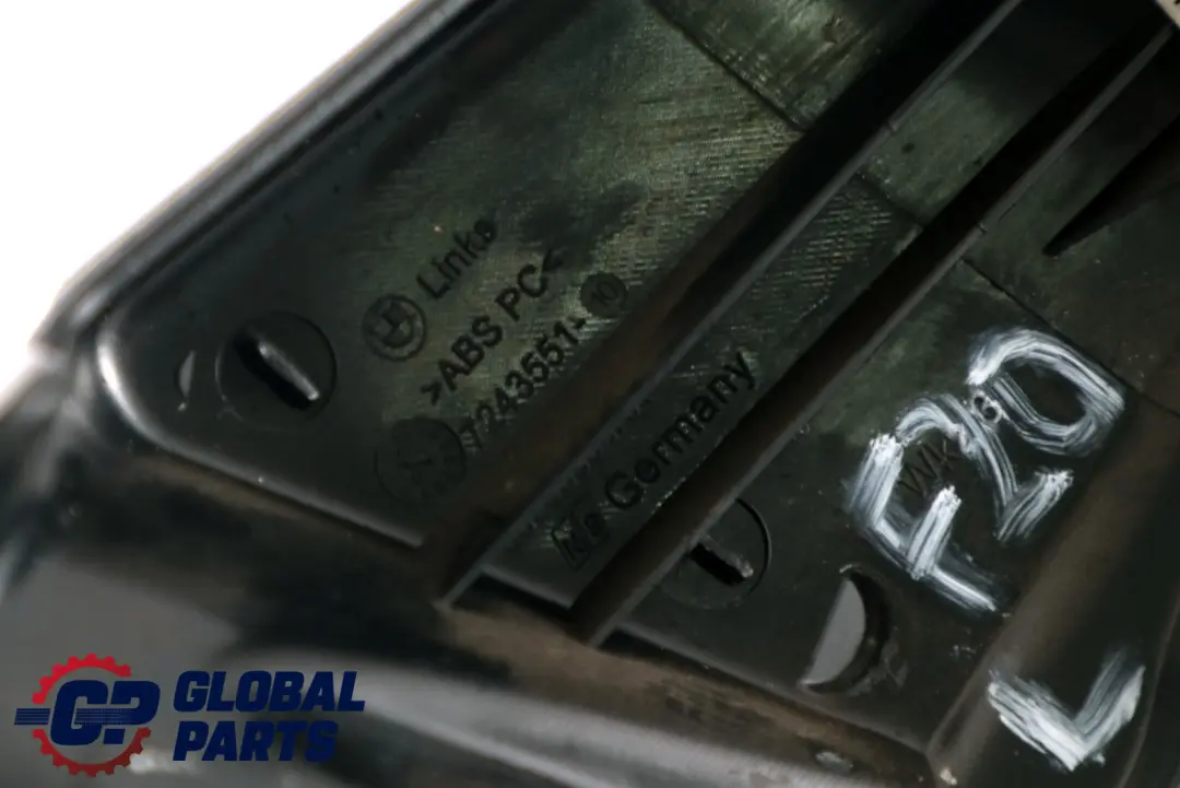 Osłona Obudowa Fotela Lewy Przód do BMW F20 F21 F30 o numerze 7243551 BMW F20 F21 F30 Osłona Obudowa Fotela Lewy Przód - SKU 7293623 - Numer Części 7243551