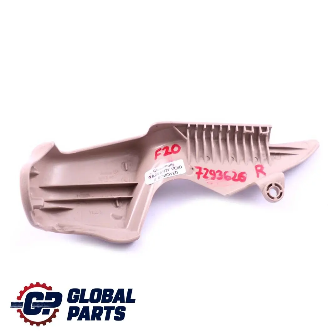 BMW F20 F21 F30 F31 F32 Front Right O/S Seat Inner Covering Trim Oyster 7243552 - SKU 7293626 - Part number 7293626