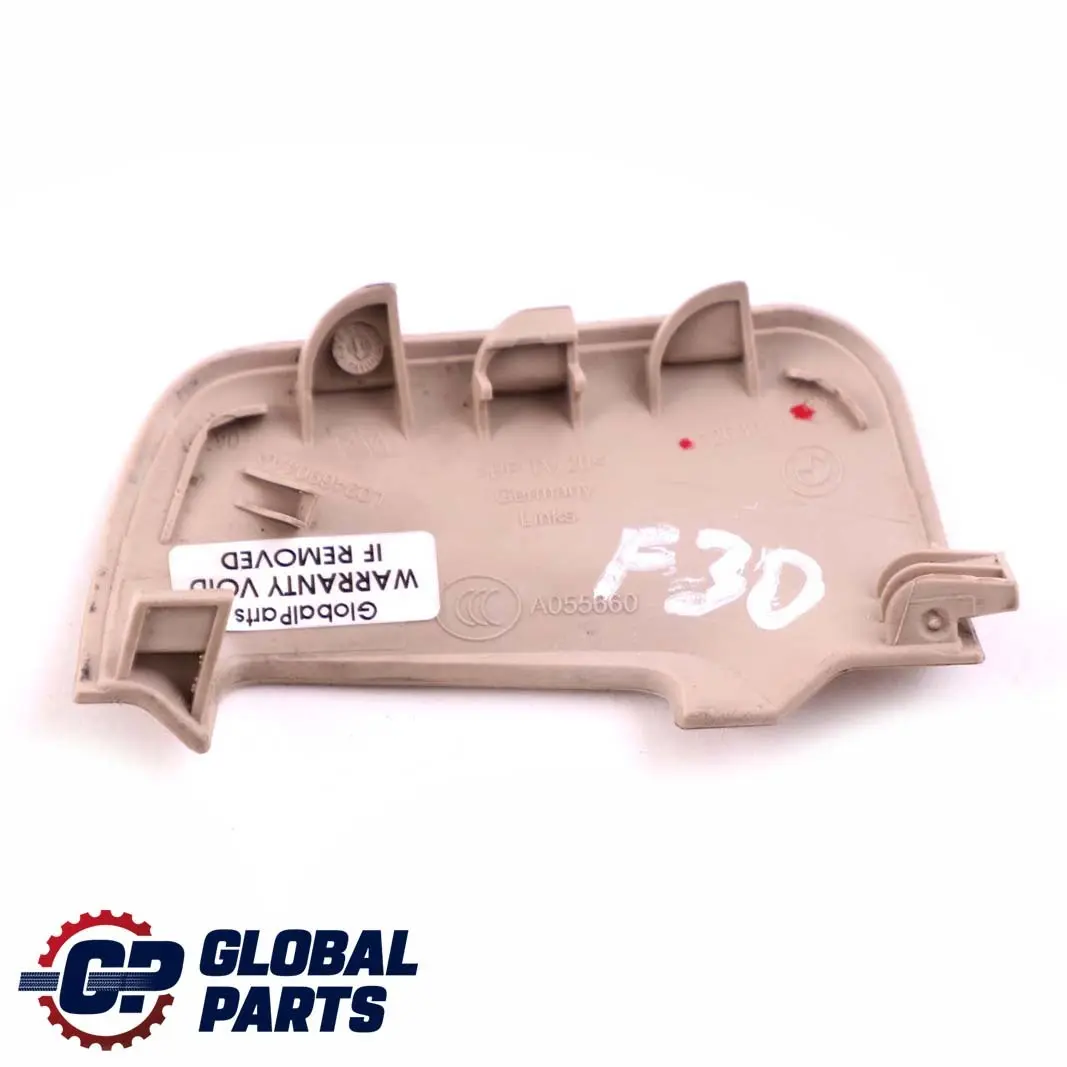 BMW 1 3 Series F20 F30 F31 LCI Cover Seat Belt Catch Left Oyster N/S 7263513 - SKU 7293631 - Part number 7293631