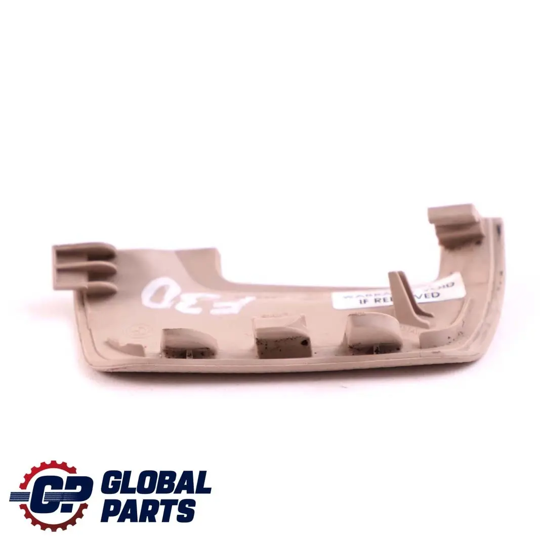 Blende Gurtendbeschlag Links Beige Oyster 7263513 für BMW 1 3 er F20 F30 F31 LCI mit Teilenummer 7293631 BMW 1 3 er F20 F30 F31 LCI Blende Gurtendbeschlag Links Beige Oyster 7263513 - SKU 7293631 - Teilenummer 7293631