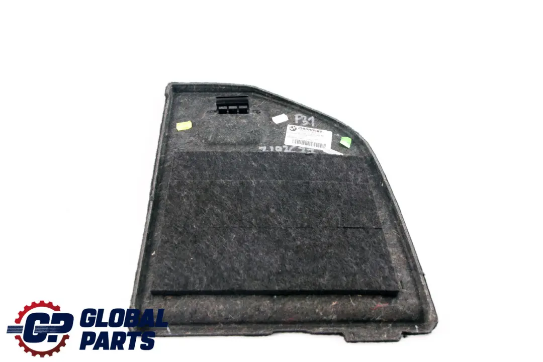 Izquierda Trunk Trim Trasera Alfombra Flap Boot Panel Negro para BMW F31 con número de pieza 7293677 BMW F31 Izquierda Trunk Trim Trasera Alfombra Flap Boot Panel Negro - SKU 7293677 - Número de pieza 7293677