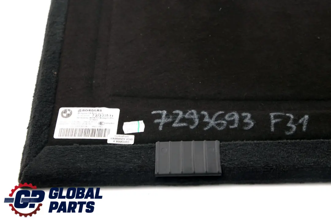 Podłoga Dywan Wykładzina Bagażnika 7273736 do BMW F31 o numerze 7293693 BMW F31 Podłoga Dywan Wykładzina Bagażnika 7273736 - SKU 7293693 - Numer Części 7293693