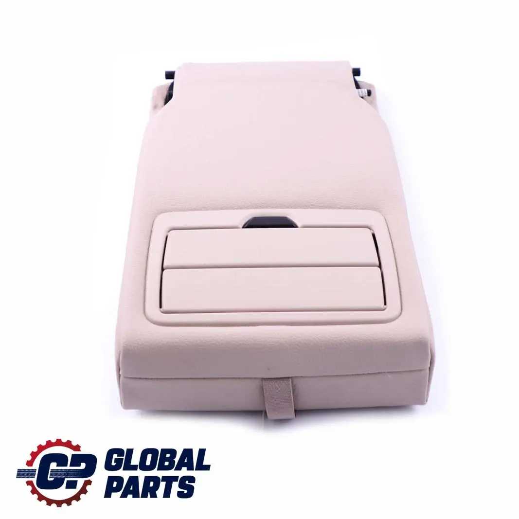 Reposabrazos Trasero Central Portavasos Dakota Ostra para BMW F20 F22 F30 con número de pieza 7293857 BMW F20 F22 F30 Reposabrazos Trasero Central Portavasos Dakota Ostra - SKU 7293857 - Número de pieza 7293857